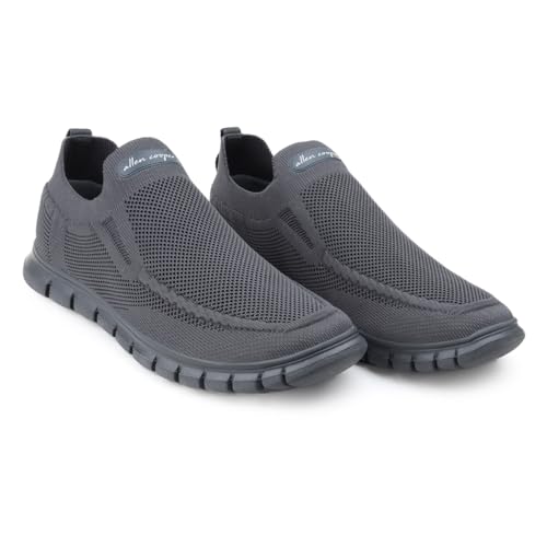 Image of Allen Cooper Training,Atheletic,Gym,Sports Comfortable Extra Max Cusion with Memory Foam Insole,Anti Skid Tech Grip Walking Shoes for Men(650|Color Options- Black,White,Grey /Olive /Size-6,7,8,9,10)