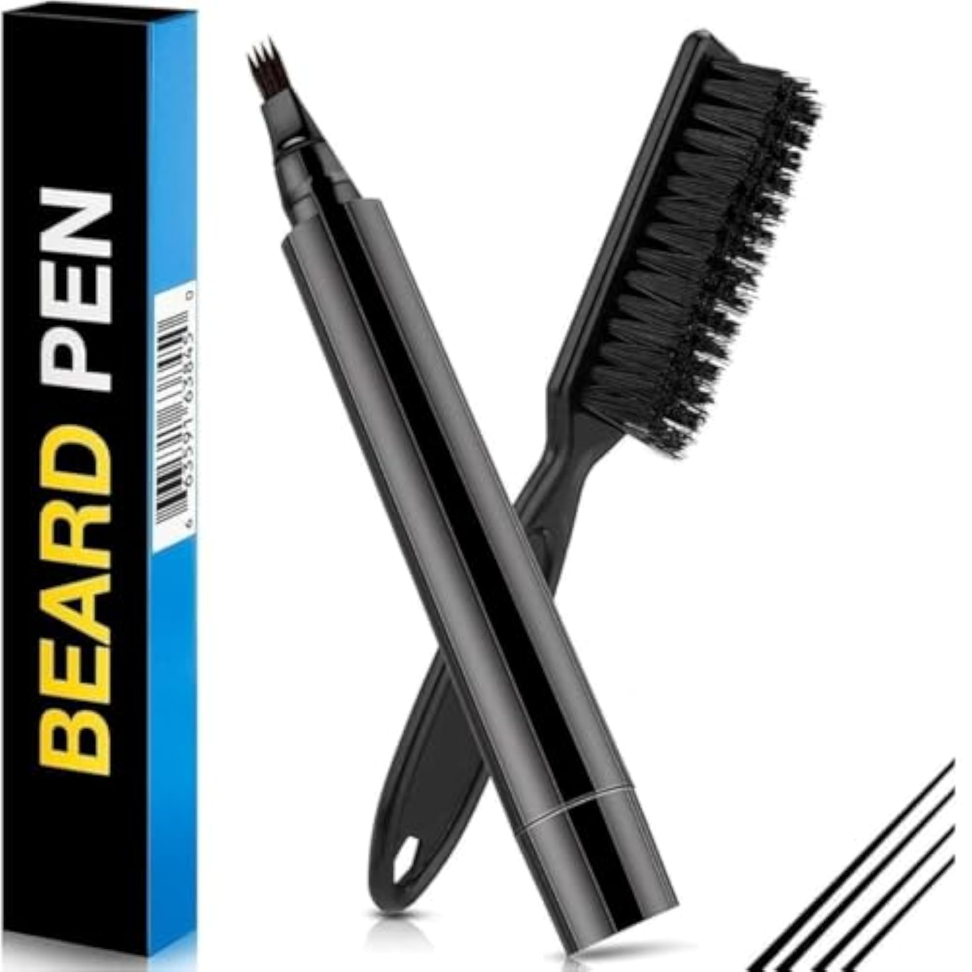 Beard Pencil Filler, Waterproof Natural Finish