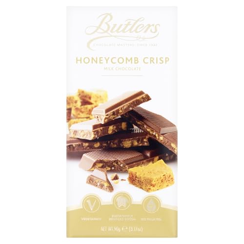 Butlers - Honeycomb Crisp Milk Chocolate Bar 90g x1