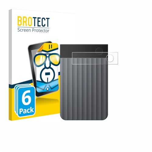 BROTECT 6 Stück Schutzfolie für PLAUD Note Pro Bildschirmschutz Folie Made in Germany, Ultra-Klar