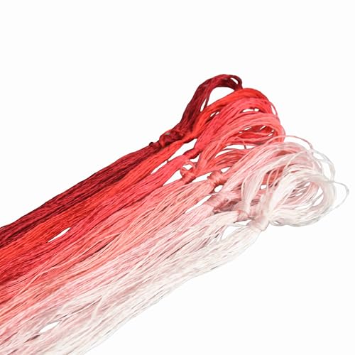 Image of Mulberry Silk Floss Embroidery Thread Floss-Cross Stitch Threads China Silk Woven Jewelry Threads DIY Sewing Kits (11)