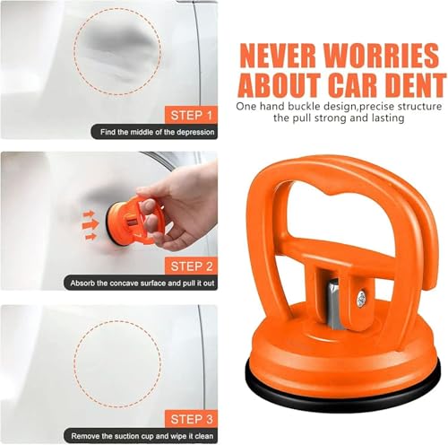 4 Stück Auto Dent Saugnapf Dent Abzieher Dellen Saugnapf Saugheber Vakuumsauger Beulenzieher Auto Dellenzieher Auto Vakuum Saugnapf Saug Heber für Auto Dellen Handy, Glasscheiben, Laptop