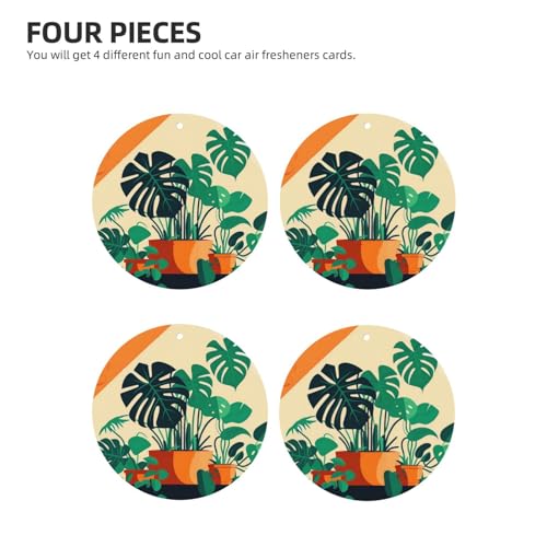 Cartoon Turtle Back Bamboo hojas aromatizantes para auto miniatura 2