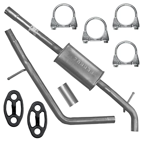 Ferroz Auspuff Mitelltopf Mittelschalldämpfer für Dacia Logan I 1 Kombi 1.4i 1.6i