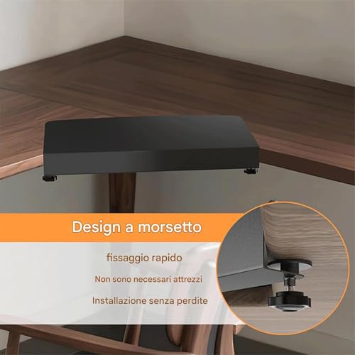 Rallonge pour bureau d'angle pour soulager le mal de dos - 7