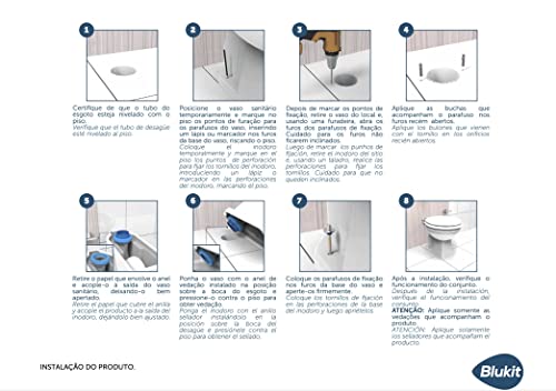 Toilet Wax-Less Ring Kit Includes Bolts, Anchors, Fits 3 Inch And 4 Inch Waste Lines For Toilet Gas Odor And Watertight Sealing #TOP2
