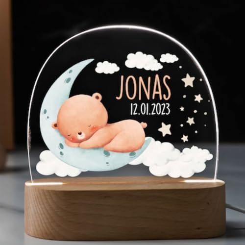Lámpara de noche personalizada LED para niños