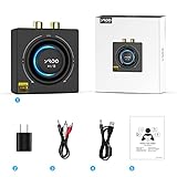 YMOO LDAC Bluetooth 5.2 Receiver for Home Stereo, HiFi Wireless Audio Adapter with RCA/3.5mm Jack, Long Range AptX Music Receiver with Volume Control for Speaker/Amplifier from Samrtphone/Tablet - Image 9