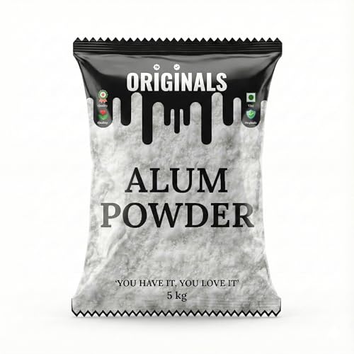 Image of Originals Pure Alum Powder (Fitkari) - 100% Pure and Safe for Face, Skin, Acne, Shaving, Teeth 5 kg