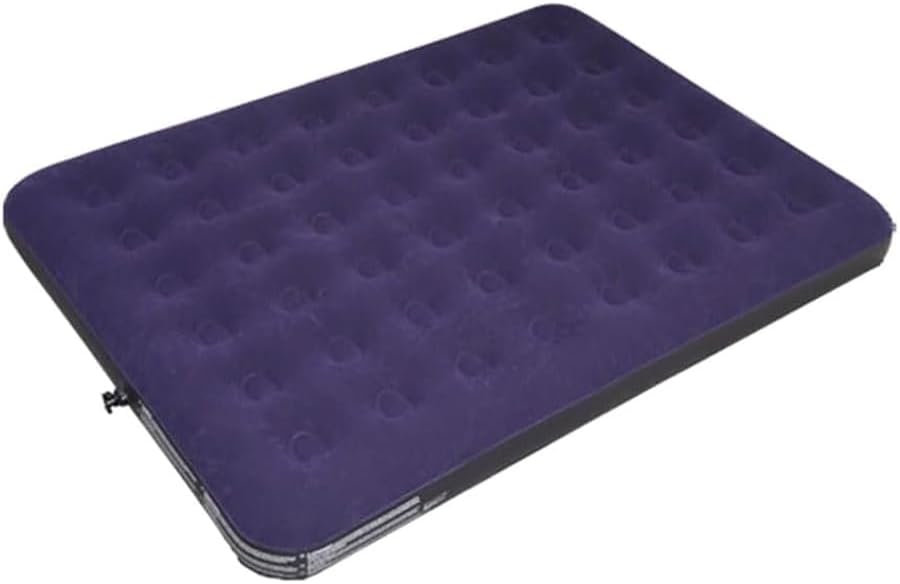 Miniatura 2 de Colchón de aire de tamaño Queen  Cama inflable plegable para camping, hogar y invitados de viaje, colchón inflable impermeable, accesorios