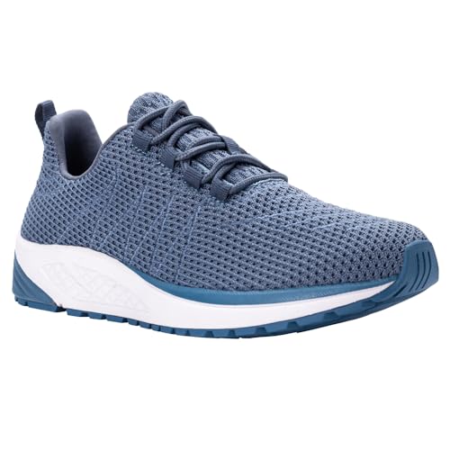 Propét Womens Tour Lace Up Sneakers Shoes Casual - Blue - Size 8.5 W2