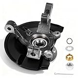 698-411 Front Steering Knuckle & Wheel Bearing Hub Assembly Compatible with Jeep Compass 2007-2017, Patriot 2007-2017, Dodge Caliber 2007-2012, Left Driver Side, LK129