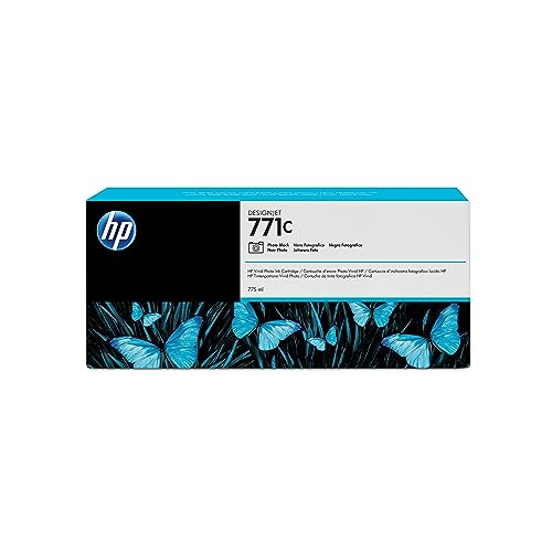 Cartouche d'impression HP 771C B6Y13A noire pour éliminer les lignes d'impression