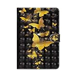 Galaxy Tab E 9.6 Hülle,Galaxy Tab E 9.6 Lederhülle,JAWSEU Samsung Galaxy Tab E T560N / T561N 9,6 Smart Cover Case Schmetterling 3D Muster PU Leder Flip Hülle Wallet Tasche Schutzhülle Etui mit Ständer