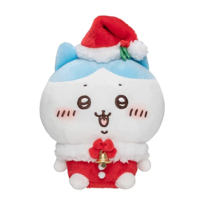 Amazon.co.jp: ちいかわ サンタさんだ！ぬいぐるみS ハチワレ - ぬいぐるみ