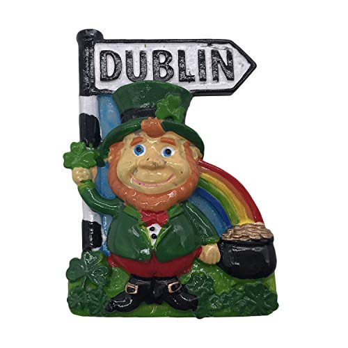 3D Dublino Irlanda Frigorifero Magnete Turistico Souvenir Resina Adesivi Magnetici Frigorifero Magnete Casa & Cucina Decorazione dalla Cina