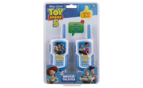 Image of ekids Toy Walkie Talkies for Kids, Static Free Extended Range Indoor and Outdoor Toys (Toy Story 5)