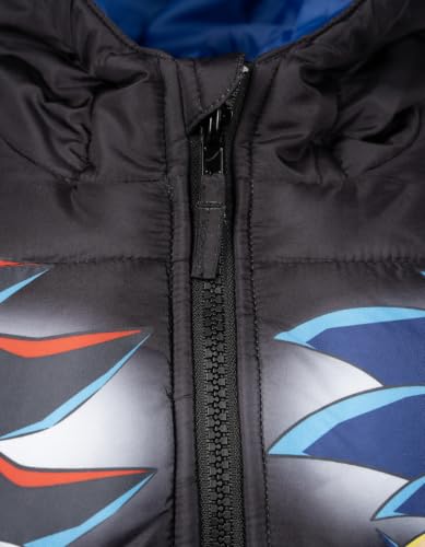 Image of SEGA Sonic the Hedgehog Boys' Zip-Up Hooded Puffer Jacket