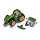 siku 3290, John Deere 8R 370, 1:32, Metall/Kunststoff, Grün, Inkl. Frontgewicht, Öffenbare Motorhaube
