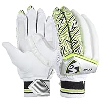 SG Batting Gloves Club | LH, Junior Size, Multicolor | Professional Grade Padded Gloves | Superior Finger Protection | Comfortable & Durable Wicketkeeper Gloves for Junior Cricketers