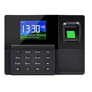 AERJMA Biometrische vingerafdruk wachtwoord tijd aanwezigheid machine ingebouwde back-up power vingerafdruk + Id netwerk…