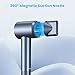 Attachment Concentrator Air Nozzle Replacement, Magnetic Smoothing Nozzle Tools Attachment for LAMPICK Hair Dryer, Blow Styling Tools Accessories for Salon and Home Use