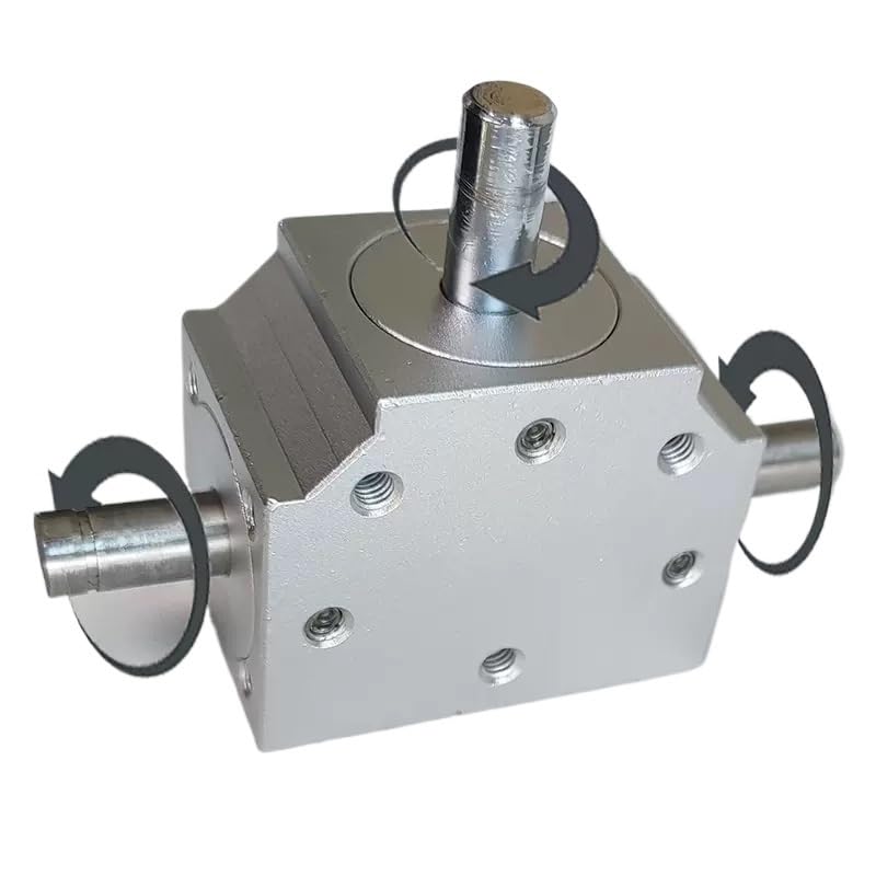 Angle Steering 1pcs 90 Degree Bevel Gear Steering Gearbox 1:1 Transmission Same Direction Rotation Right Angle Gearbox 8x17mm Shaft Driving Change