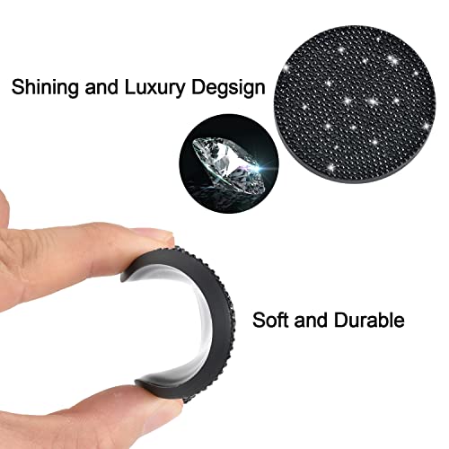 4 Posavasos de Auto con Brillantes y Antideslizante 2.75" miniatura 4