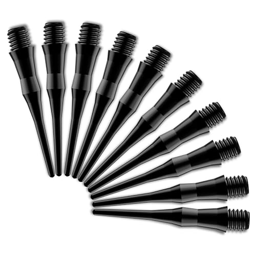 CyeeLife Premium Dartspitzen Set, 100 Stück 2BA Gewinde, Kunststoff Softdart Spitzen, Profi Dartspitzen, Dartspitzen Kunststoff, Softdarts Ersatzspitzen, Extrem stabil & langlebig CyeeLife Premium Dartspitzen Set, 100 Stück 2BA Gewinde, Kunststoff Softdart Spitzen, Profi Dartspitzen, Dartspitzen Kunststoff, Softdarts Ersatzspitzen, Extrem stabil & langlebig