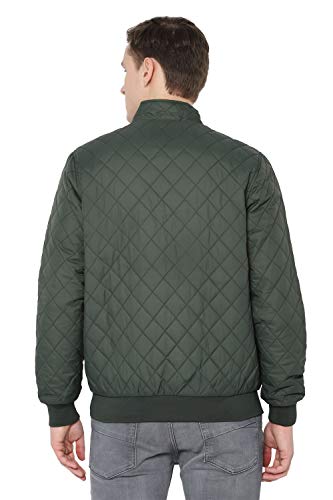 Image of Allen Solly Polyester Men's Car Standard Length Coat