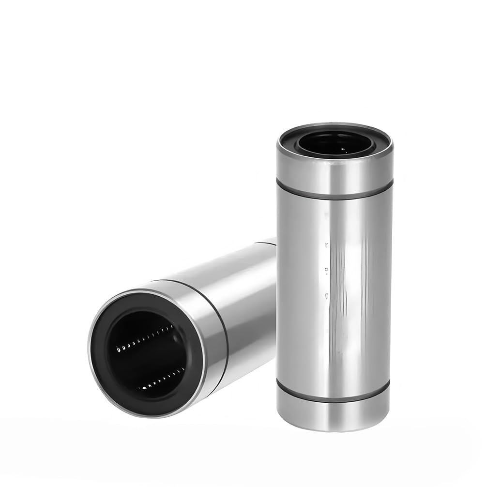 LM5LAUU - 5 guide lineari galvanizzate, impermeabili e antiruggine, 5 mm x 10 mm x 28 mm, cuscinetti a sfera per movimento lineare, per fresatura CNC, stampante 3D