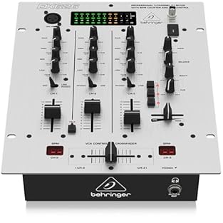 Intelligent dual auto-bpm counter Super-smooth dual-rail "ultraglide" crossfader with up to 500,000 life cycles Three dual input stereo channels with gain and three- band kill eq (-32 db) One channel additionally switchable to studio-grade uln microp...