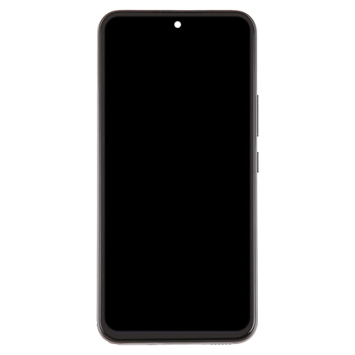 Wigento Für Samsung Galaxy A54 Display Full OLED mit Rahmen Einheit Touch Ersatzteil Reparatur Schwarz