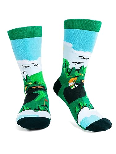 Wiponken Funny Socks For Men | Men'S Athletic Crew Socks | Patterned Sport Mens Novelty Socks thumb #1