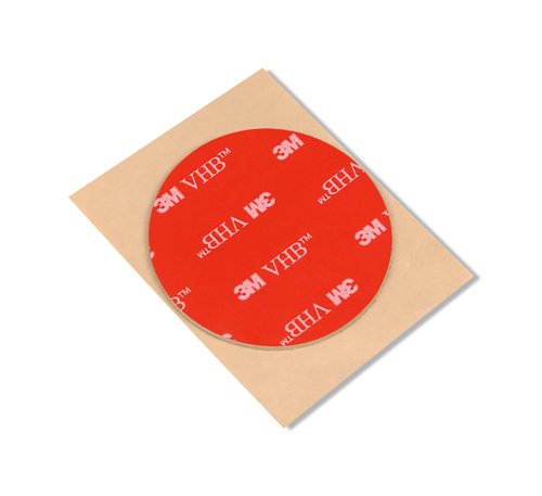 Image of 3M 5962 VHB Adhesive Tape, 2.5 inch Diameter Circles (roll of 100)