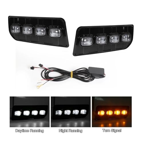 Antibrouillard LED DRL pour Toyota 4Runner Limited 2013-2022 - 7
