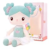 Gloveleya Baby Girl Regalos Muñecas - Peluche Dolly - Trapo Muñeca Candy Girl Soft Pink Toys For Girls 14.5 '(36.5cm) - Verde