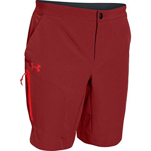 Short de trail Armourvent rouge idéal pour vos randonnées XXL