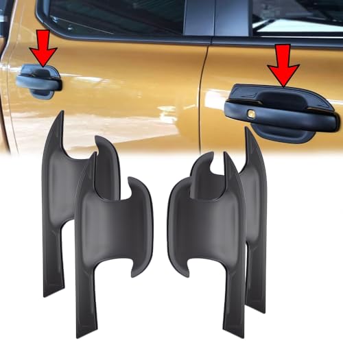 Protezioni Sportelli / Coperture Laterali per Ford Ranger T9 Wildtrak, Wildtrak X, XL, XLT, Limited, Tremor, Platinum 2023-2024