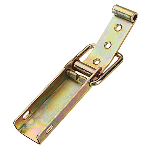 Morsetto A Ginocchiera Regolabile In Acciaio Inox 304 - Chiusura Per Porte, Cancelli E Cassoni - 100x28mm, Foro 5mm