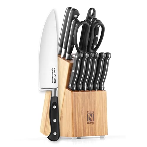 Cook N Home 15-Piece Bamboo Set