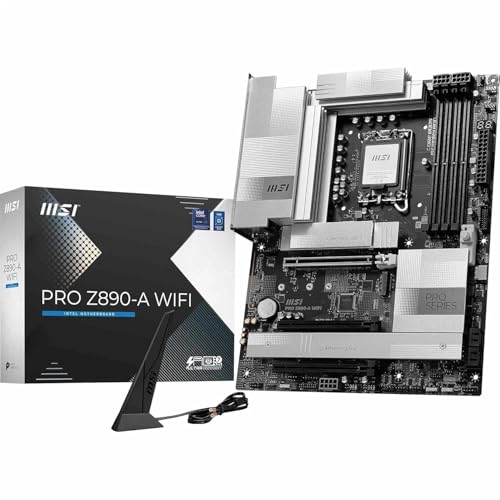 MSI PRO Z890-A WIFI Scheda madre + Intel Core Ultra 7 per sistemi processore desktop 265K 20 core - Immagine 1