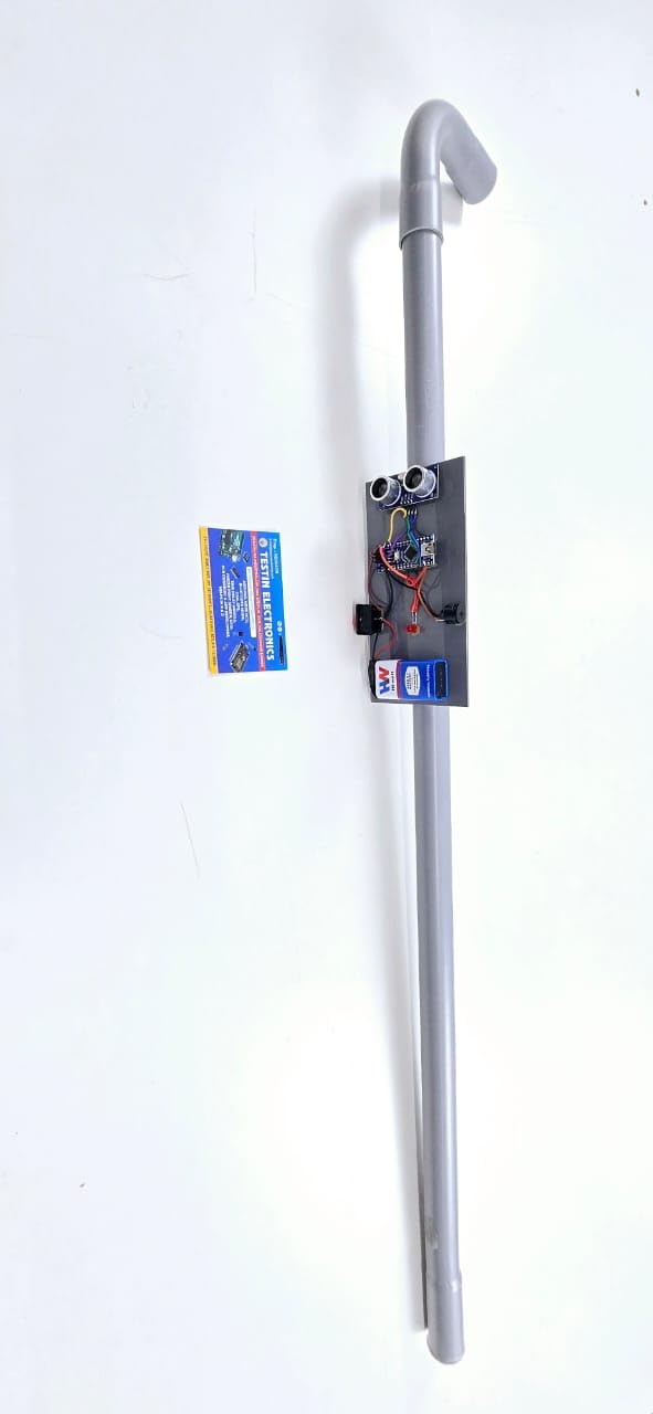 BLIND STICK PROJECT || SMART BLIND STICK ||OBSTACLE DETECTION BLIND STICK || ELECTRONIC GUIDANCE STICK ||NEXT-GENERATION BLIND STICK || SMART WALKING AID FOR THE BLIND-image-25