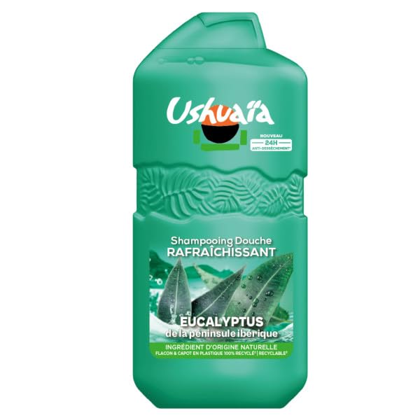 Ushuaïa 2-in-1 Shampoo and Body Wash 280ml (Eucalyptus of the Iberian Peninsula)