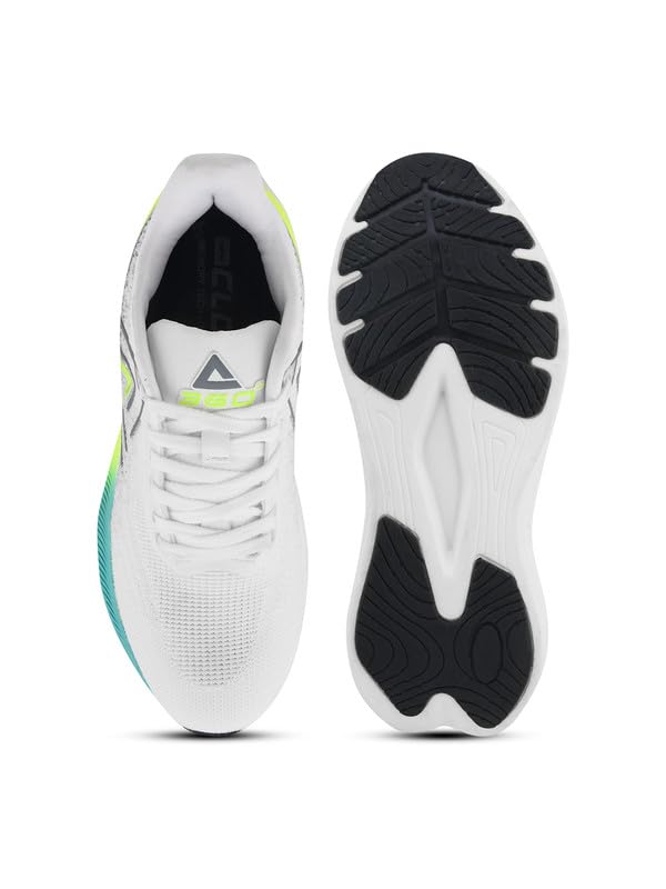 Image of CLD Men's Sports Running Shoes | Lightweight Flynet Upper | Phylon Sole | Breathable & Comfortable Athletic Sneakers for Running, Gym & Training