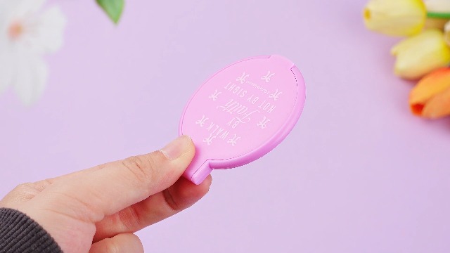48 Mini-Spiegel Mit Rosa Schleife & Bibelversen – Süße Inspiration Für Handtasche, Geschenk Für Frauen