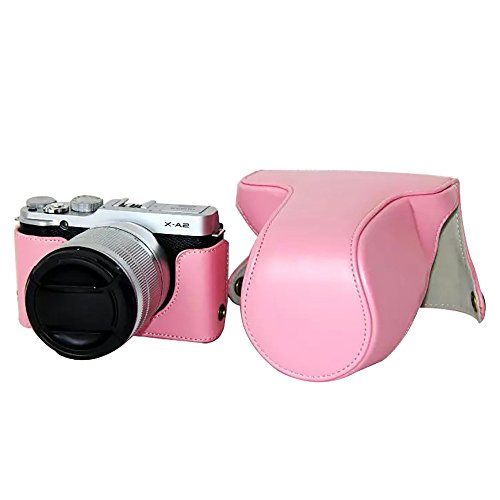 vitalite-pu Funda de piel Funda para Cámara para Fujifilm XM1 XA1 XA2 (cámara no incluida)