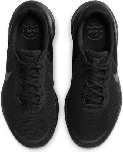 Image of Nike Men's Running Revolution 7 Wide-Black /Off Noir-Fb8501-001-11Uk