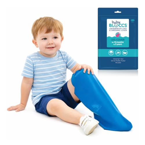 Protège-plâtre jambe bébé Bloccs XS pour douche et bain