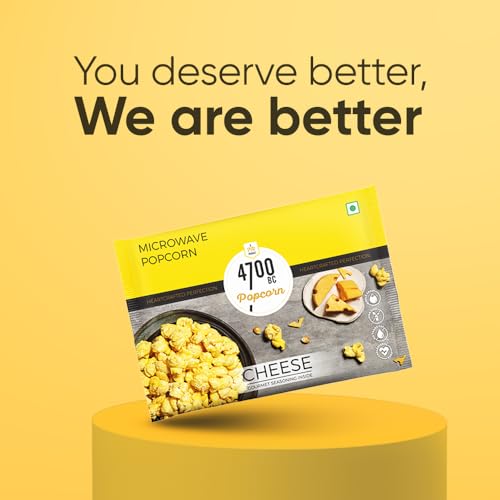 Image of 4700BC Popcorn, Microwave Bag, Cheese, 940g (Pack of 20)